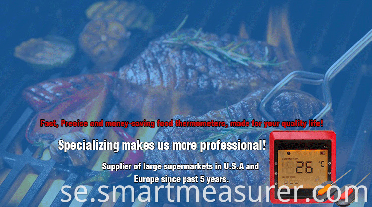 2020 senaste design Smart Blue tooth trådlös BBQ köttprobe digital termometer med gratis APP